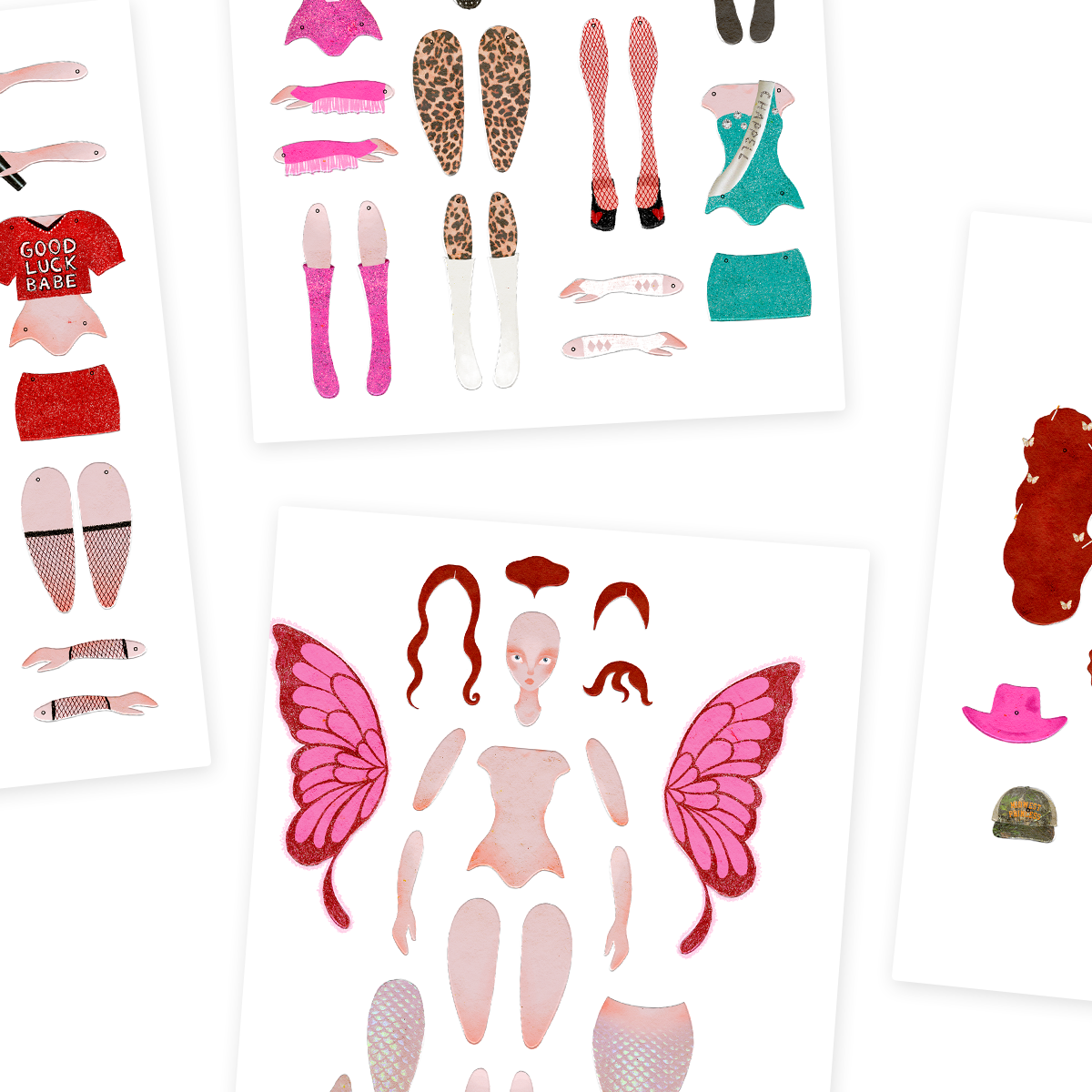 Limited-Edition Paper Dolls