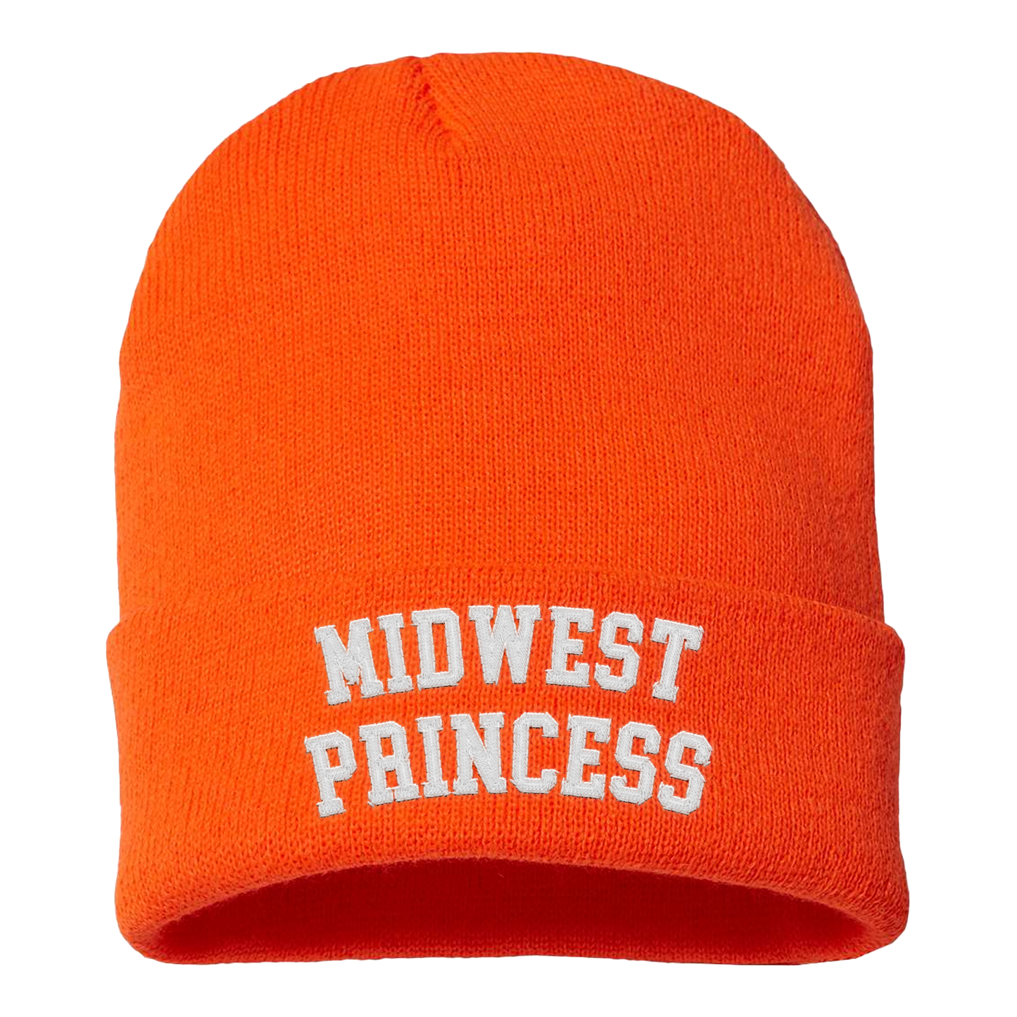 Midwest Princess Orange Beanie