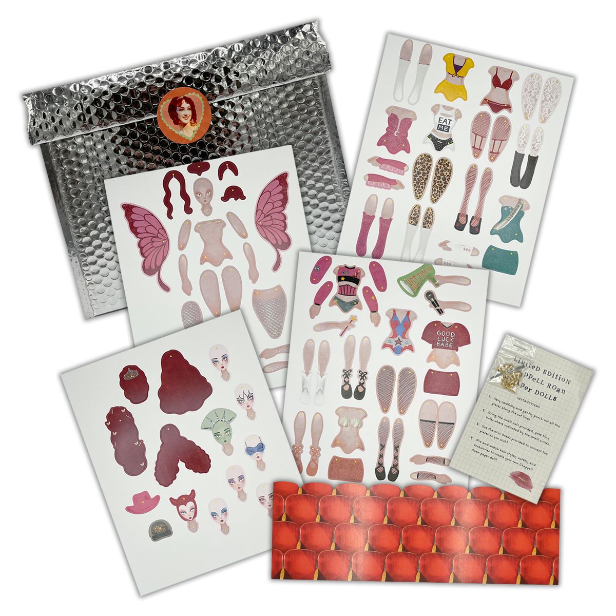 Limited-Edition Paper Dolls x Deluxe Vinyl Fan Pack