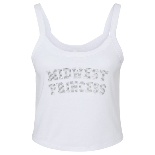 Midwest Princess Rhinestone Tank Top 